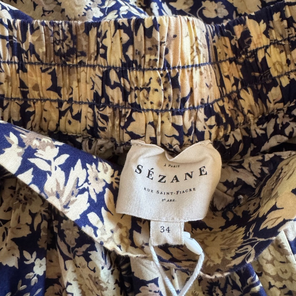 Sezane Sakura Skirt Country Flowers - Size 34 - Picture 5 of 8